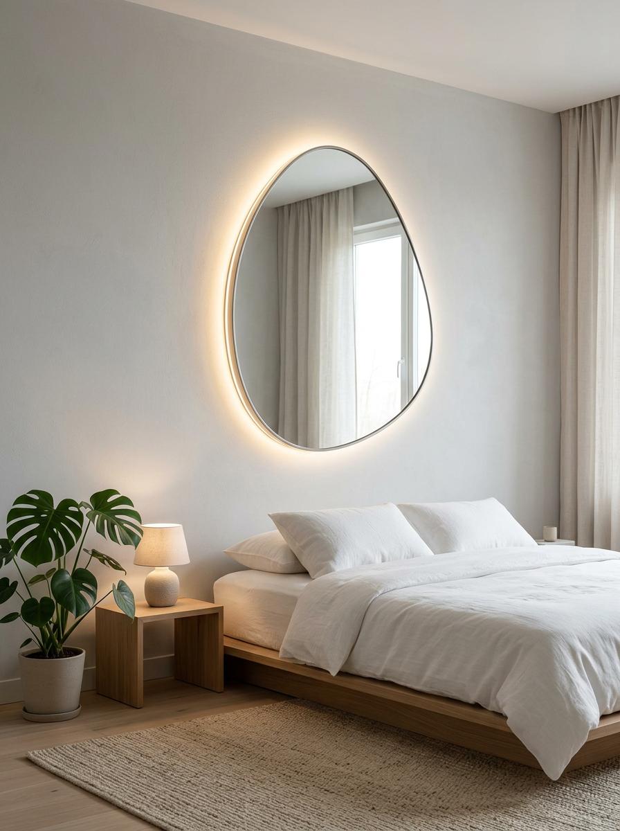 Спальня с LED-подсветкой