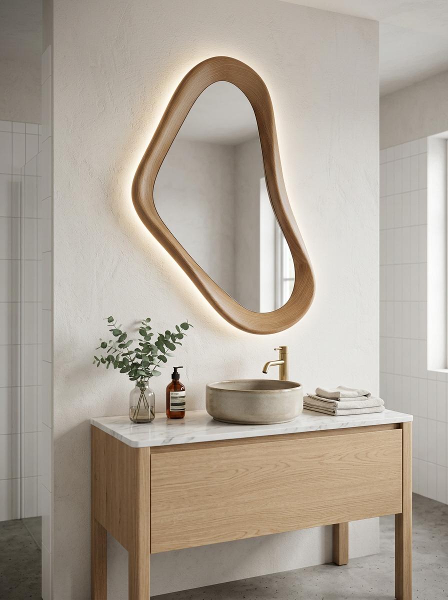 Зеркало Капля Дуб